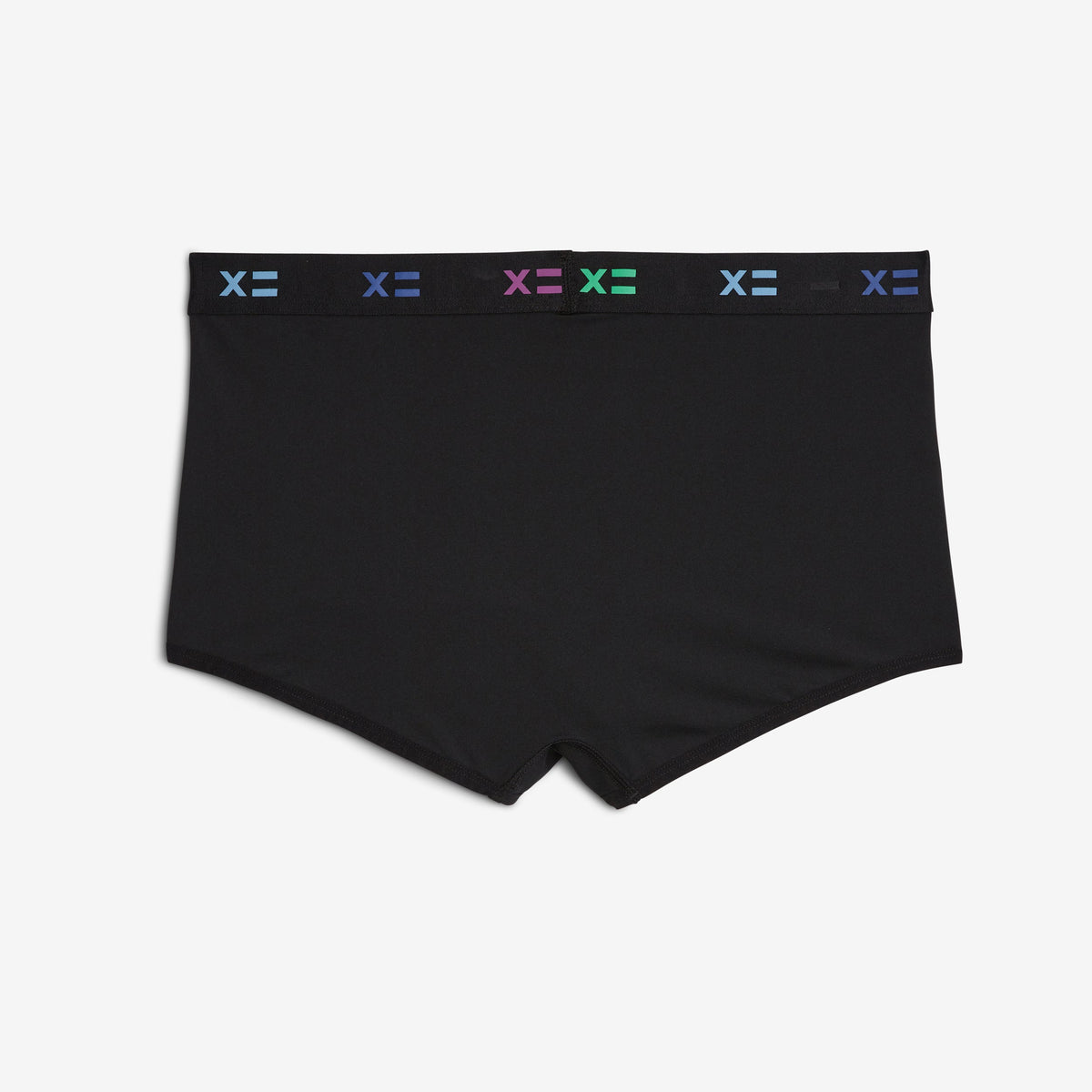 TomboyX SmoothTuck Tucking Boy Short - Black Rainbow