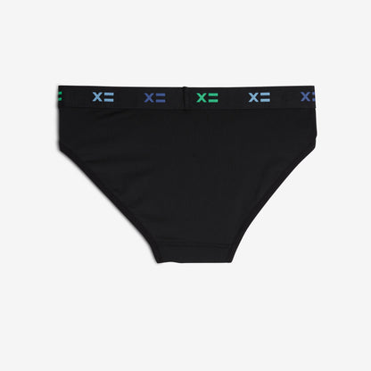 TomboyX SmoothTuck Tucking Bikini - Black Rainbow
