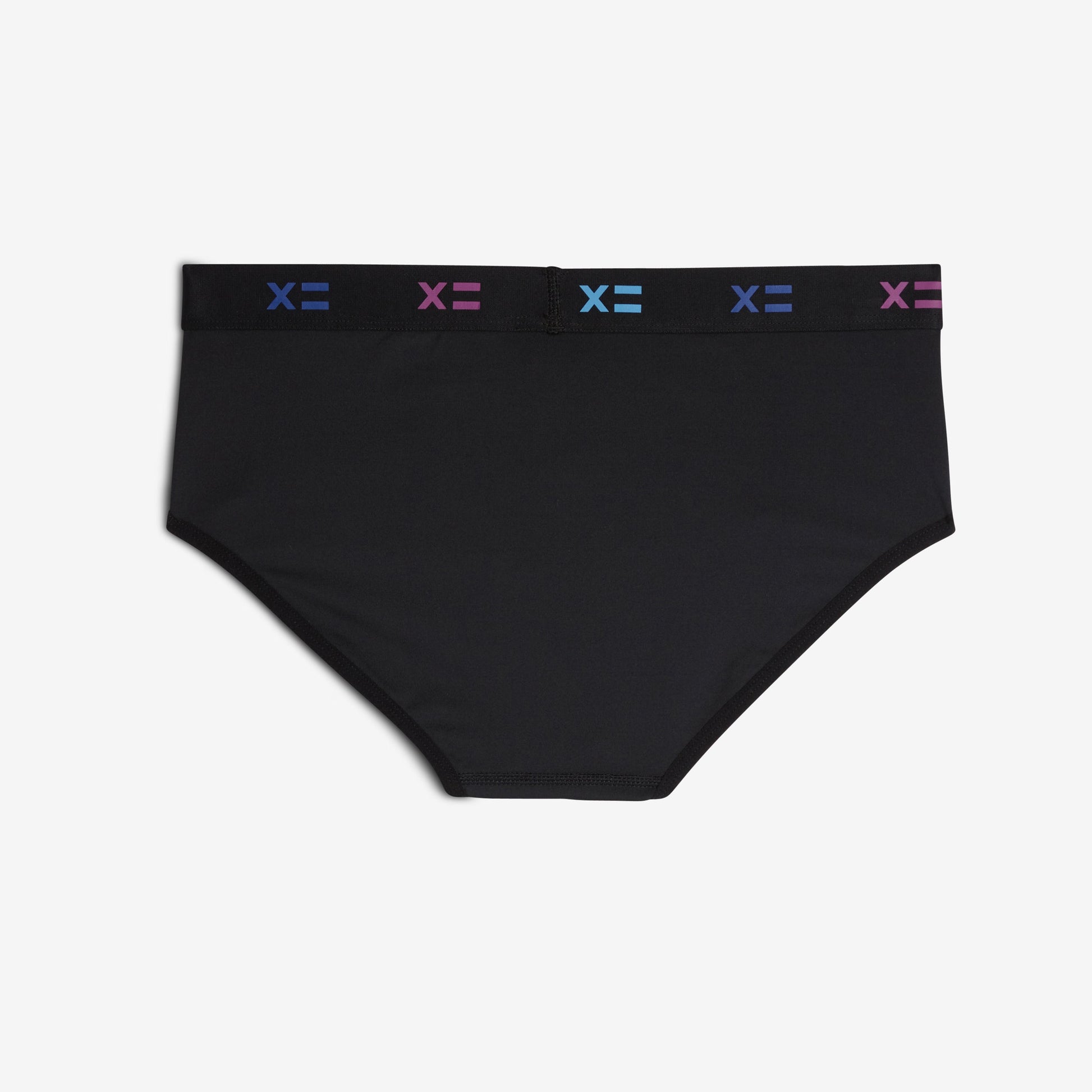 TomboyX SmoothTuck Tucking Hipster - Black Rainbow