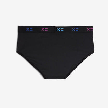 TomboyX SmoothTuck Tucking Hipster - Black Rainbow