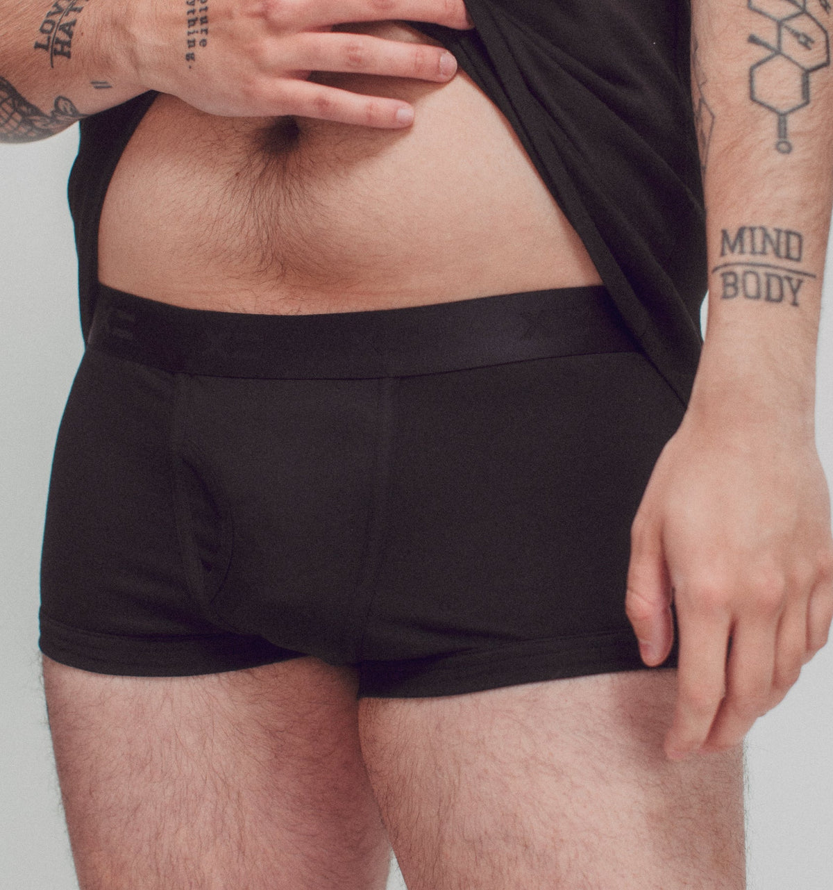 TomboyX Packing Boy Shorts - X= Black
