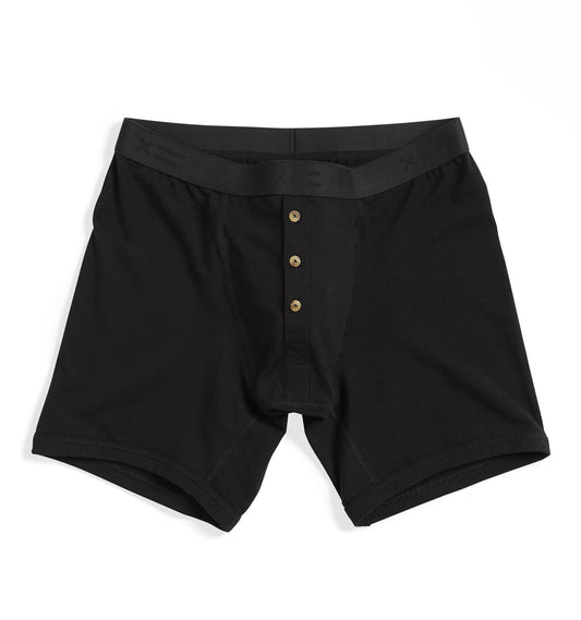 TomboyX 6" Fly Packing Boxer Briefs - X= Black