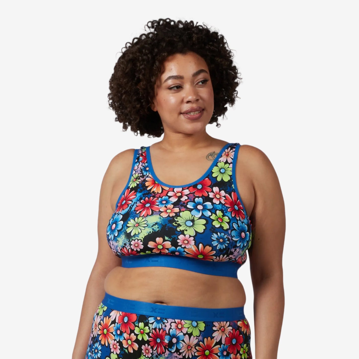 TomboyX Essentials Soft Bra - Gay Bouquet