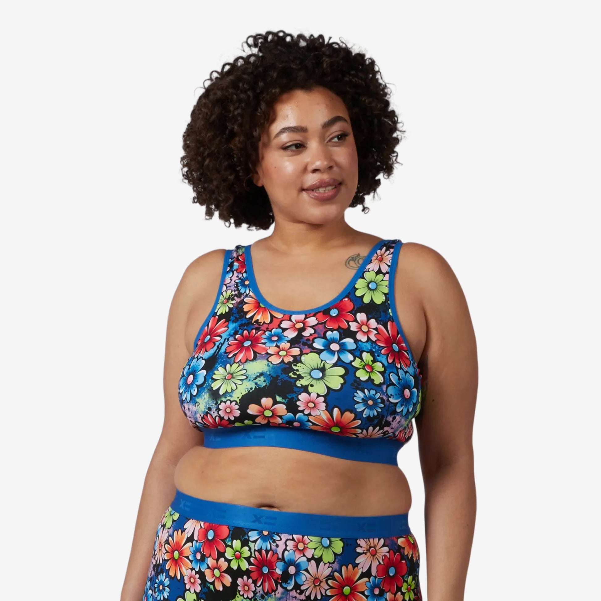 TomboyX Essentials Soft Bra - Gay Bouquet