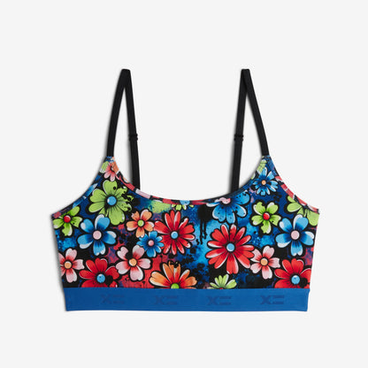 TomboyX Low Cut Soft Bra - Gay Bouquet