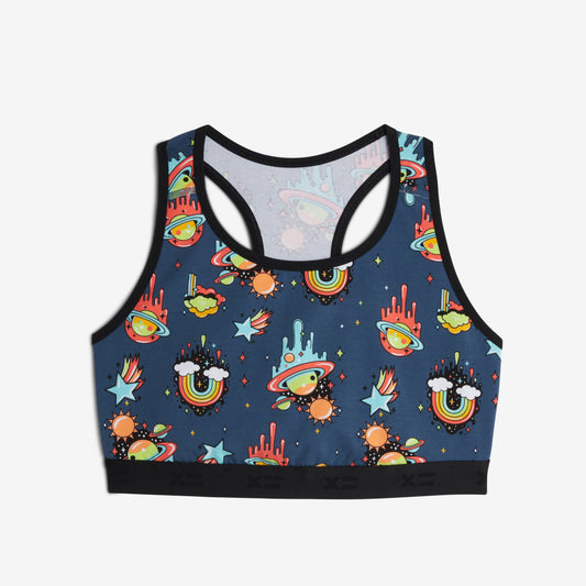 TomboyX Racerback Soft Bra - Happy Space