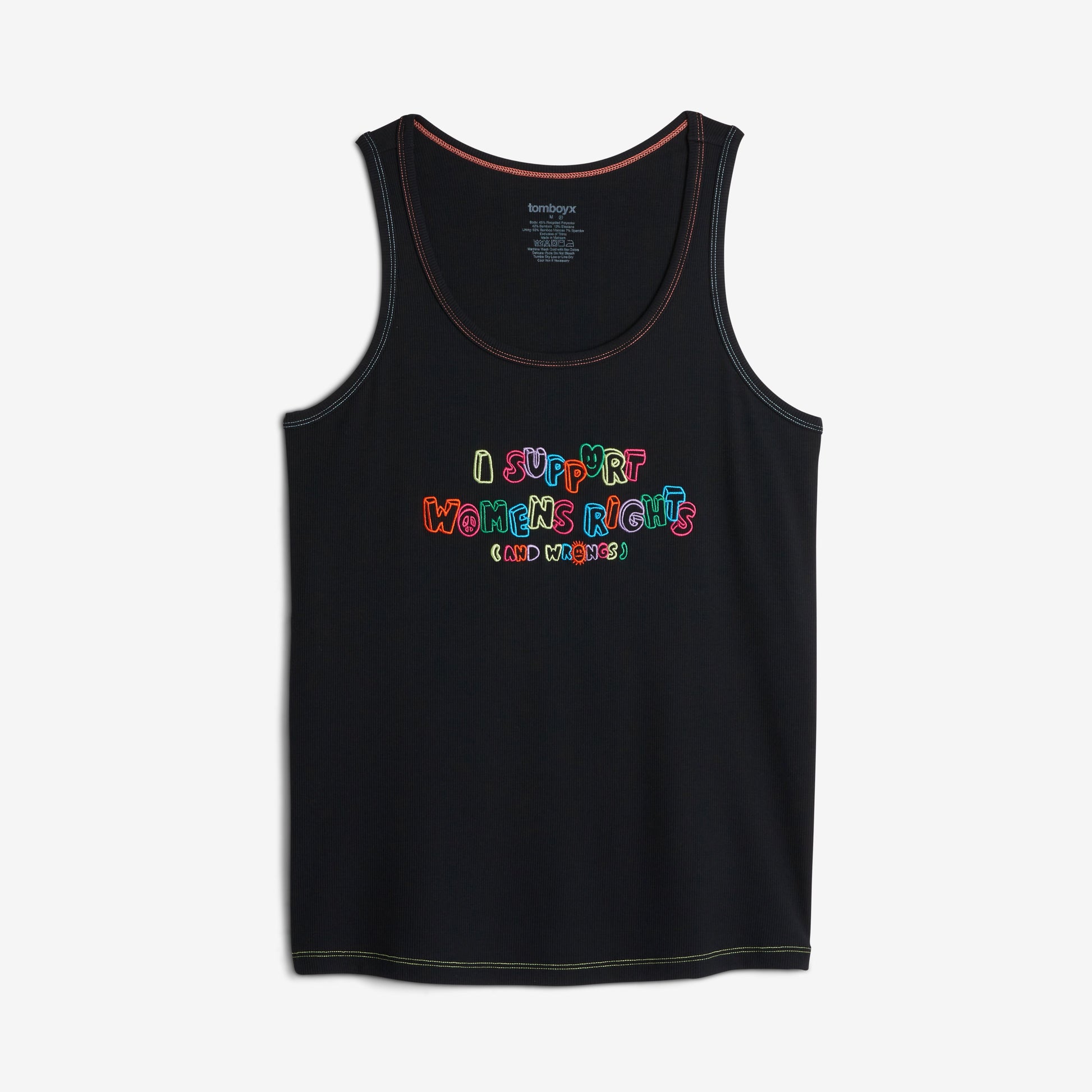 TomboyX Bamboo Rib Power Tank - Stitched With Love