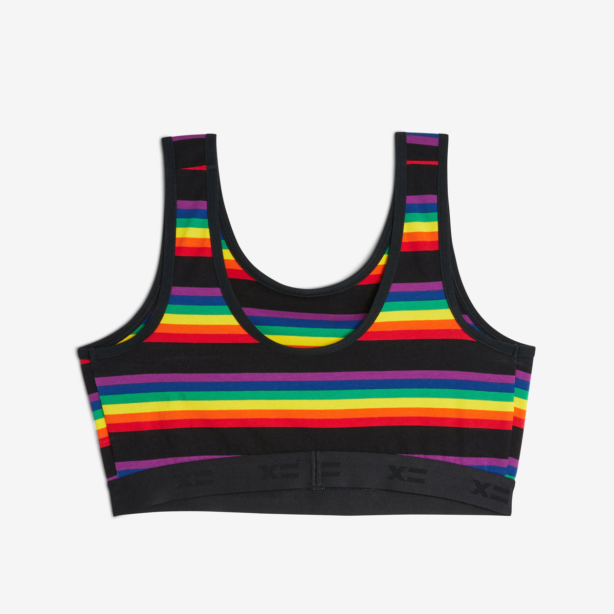 TomboyX Essentials Soft Bra - Stripe Unbound