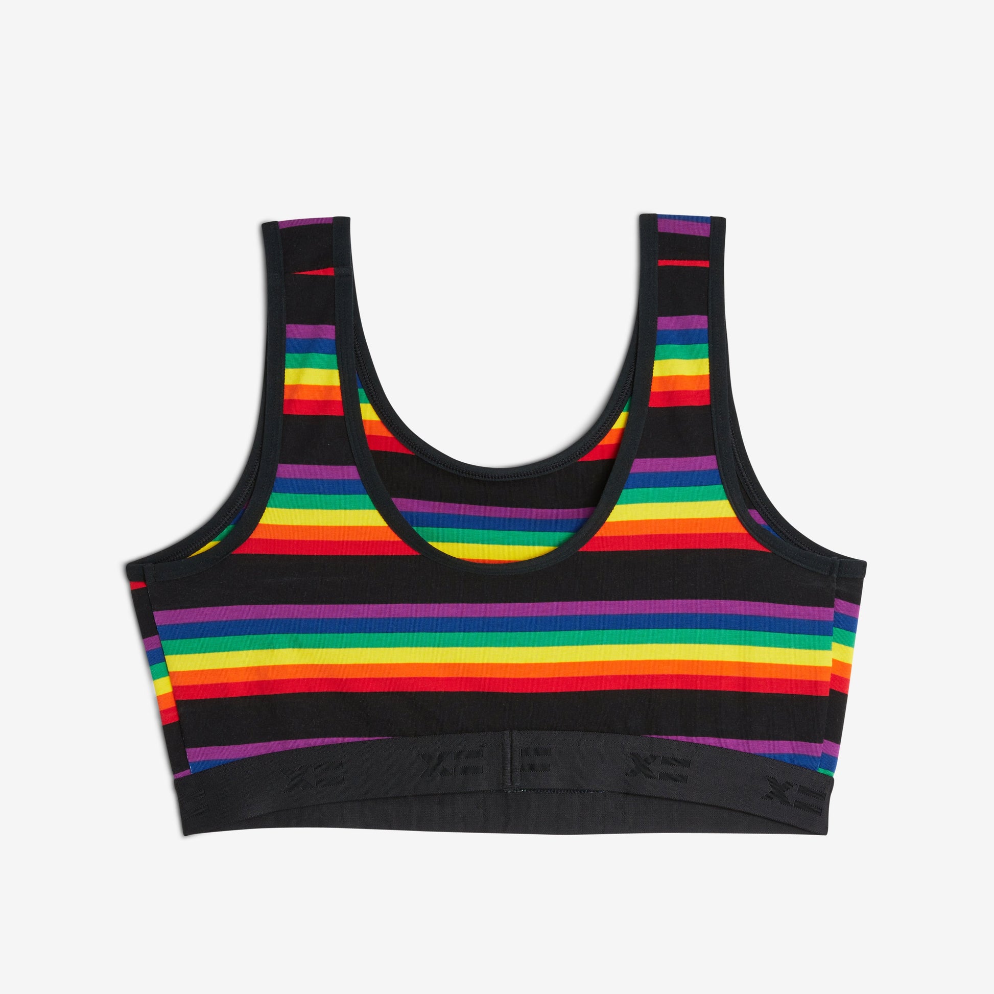 TomboyX Essentials Soft Bra - Stripe Unbound