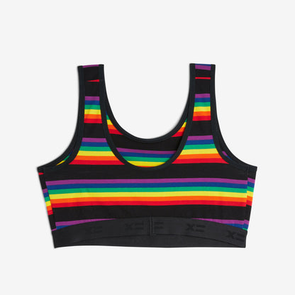 TomboyX Essentials Soft Bra - Stripe Unbound