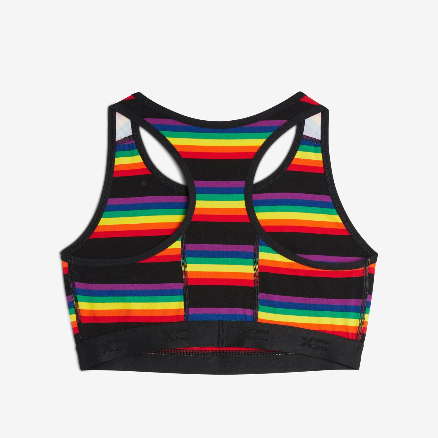 TomboyX Racerback Soft Bra - Stripe Unbound