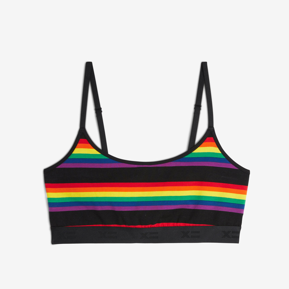 TomboyX Low Cut Soft Bra - Stripe Unbound