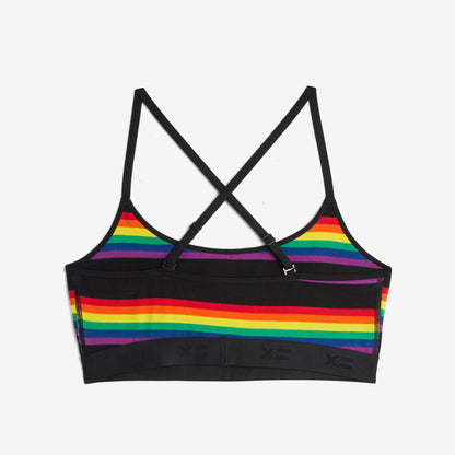 TomboyX Low Cut Soft Bra - Stripe Unbound