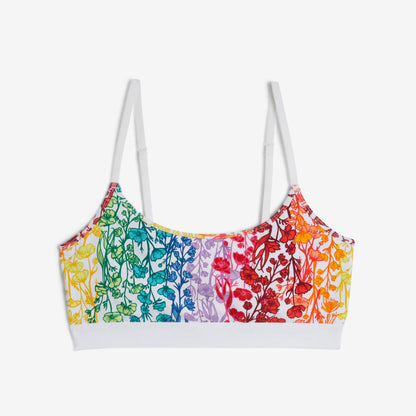 TomboyX Low Cut Soft Bra - Enchanted Vines