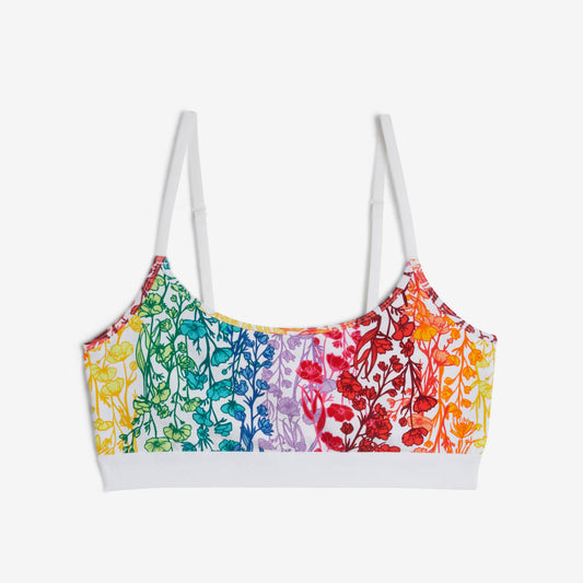 TomboyX Low Cut Soft Bra - Enchanted Vines
