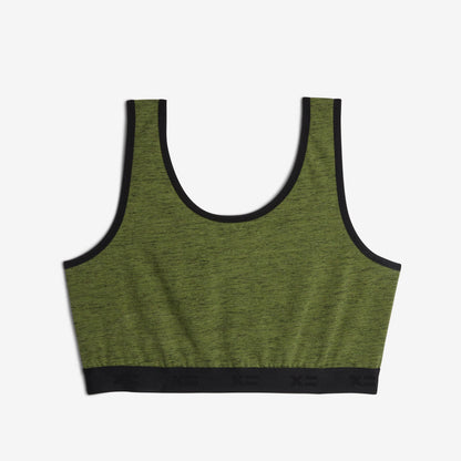 TomboyX Essentials Soft Bra - Forest Heather