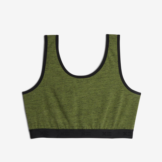 TomboyX Essentials Soft Bra - Forest Heather