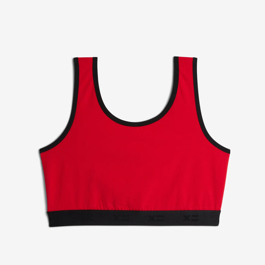 TomboyX Essentials Soft Bra - Red Riot