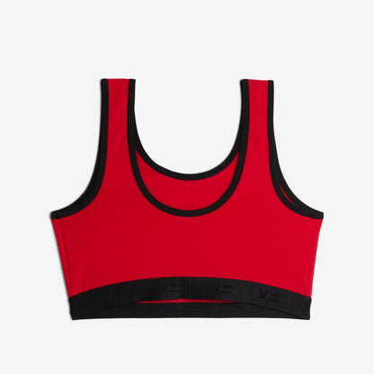 TomboyX Essentials Soft Bra - Red Riot