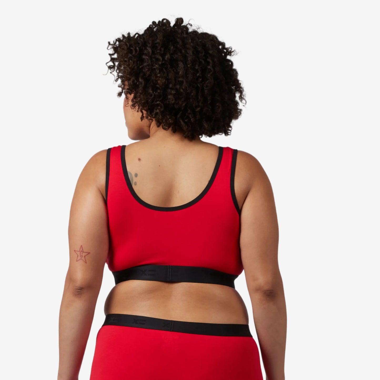TomboyX Essentials Soft Bra - Red Riot