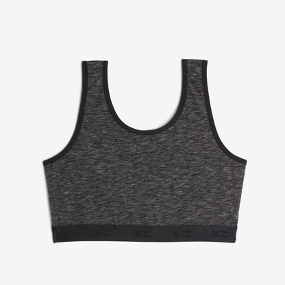 TomboyX Essentials Soft Bra - Meteor Gray Heather