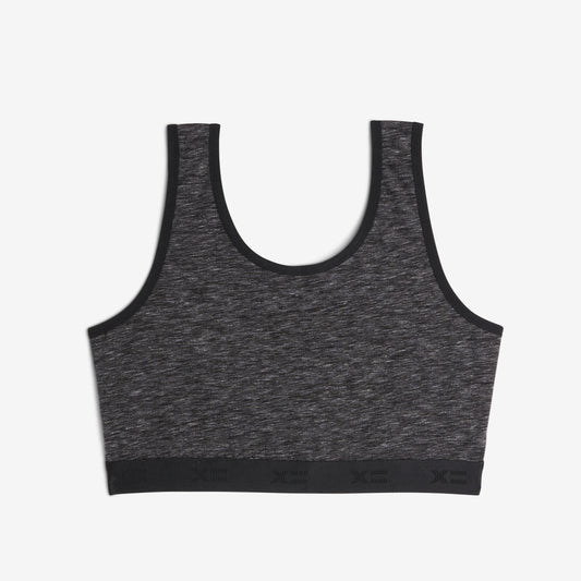 TomboyX Essentials Soft Bra - Meteor Gray Heather