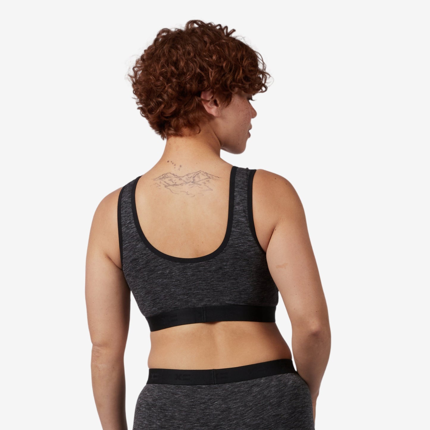 TomboyX Essentials Soft Bra - Meteor Gray Heather