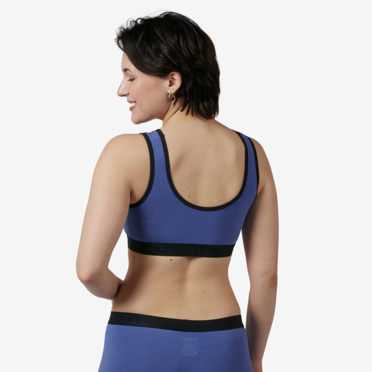 TomboyX Essentials Soft Bra - TENCEL™ Modal Purple Storm