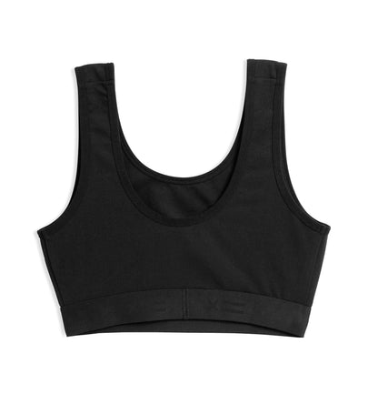 TomboyX Essentials Soft Bra - X= Black