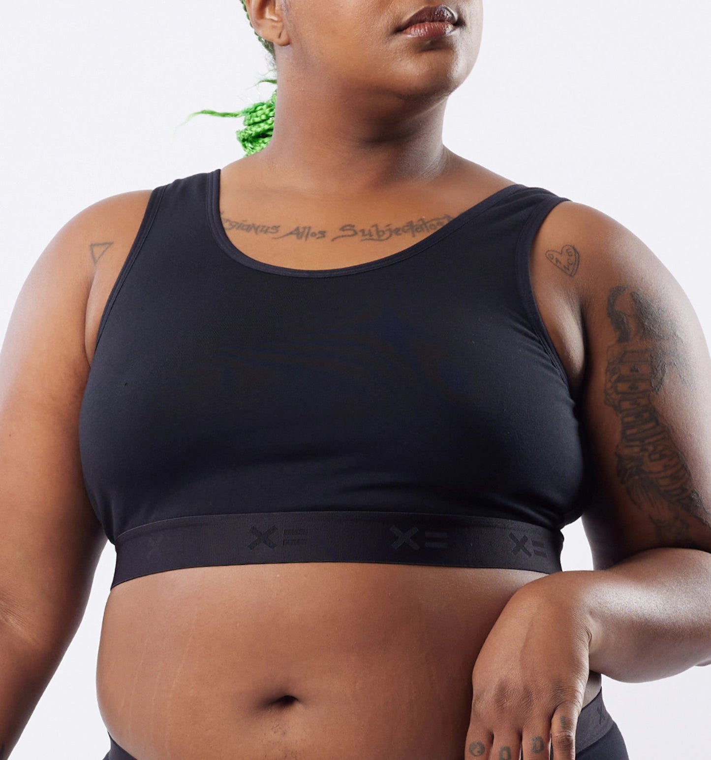 TomboyX Essentials Soft Bra - X= Black