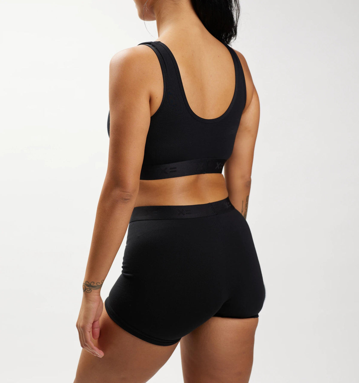 TomboyX Essentials Soft Bra - X= Black