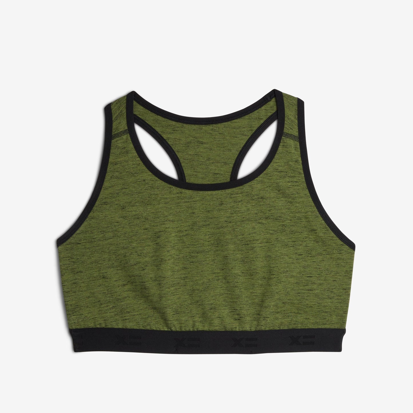 TomboyX Racerback Soft Bra - Forest Heather