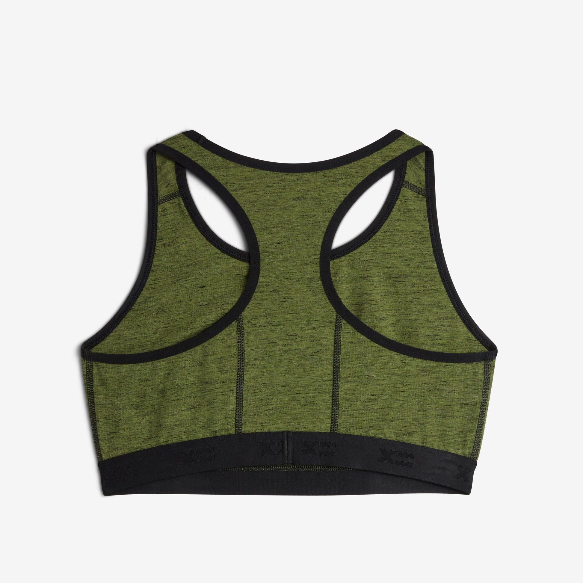 TomboyX Racerback Soft Bra - Forest Heather