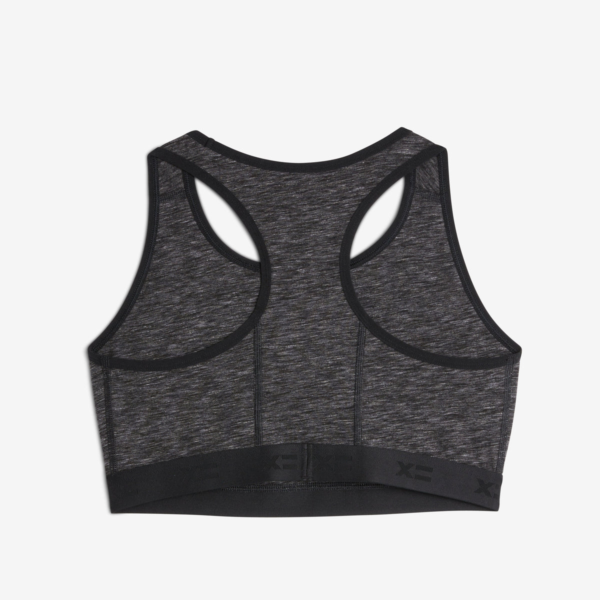 TomboyX Racerback Soft Bra - Meteor Gray Heather