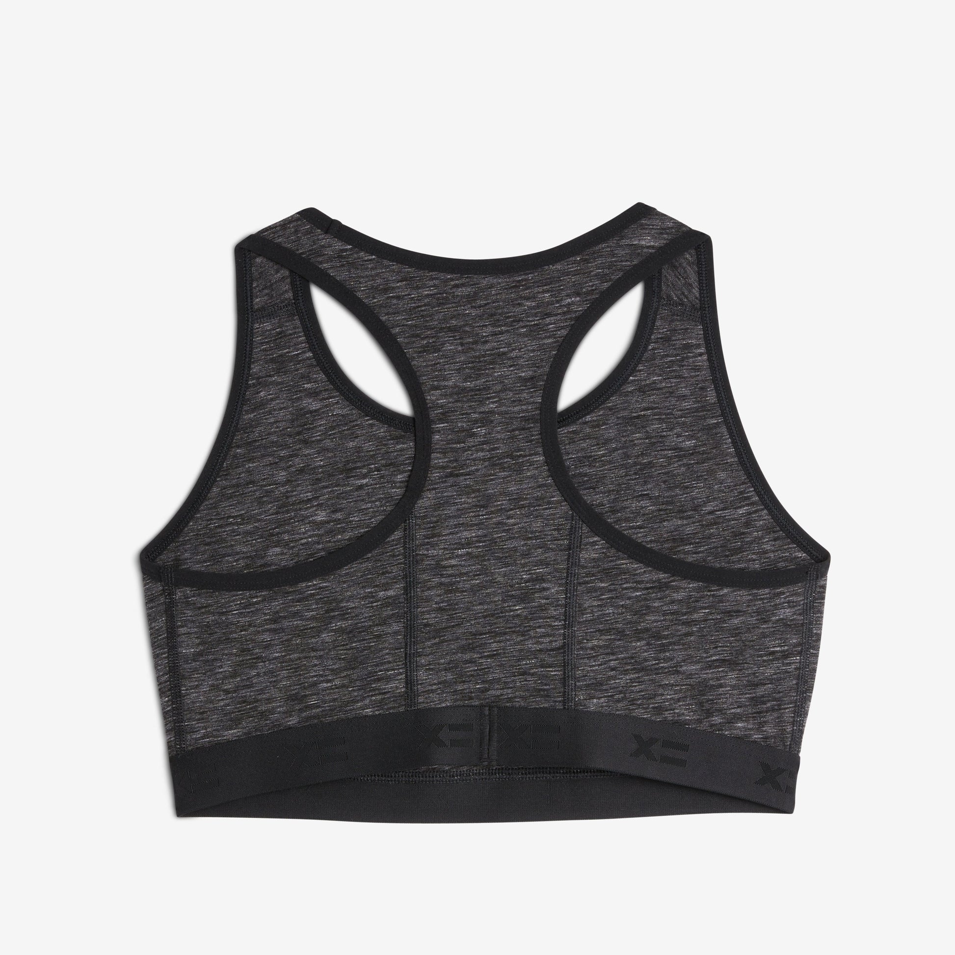 TomboyX Racerback Soft Bra - Meteor Gray Heather