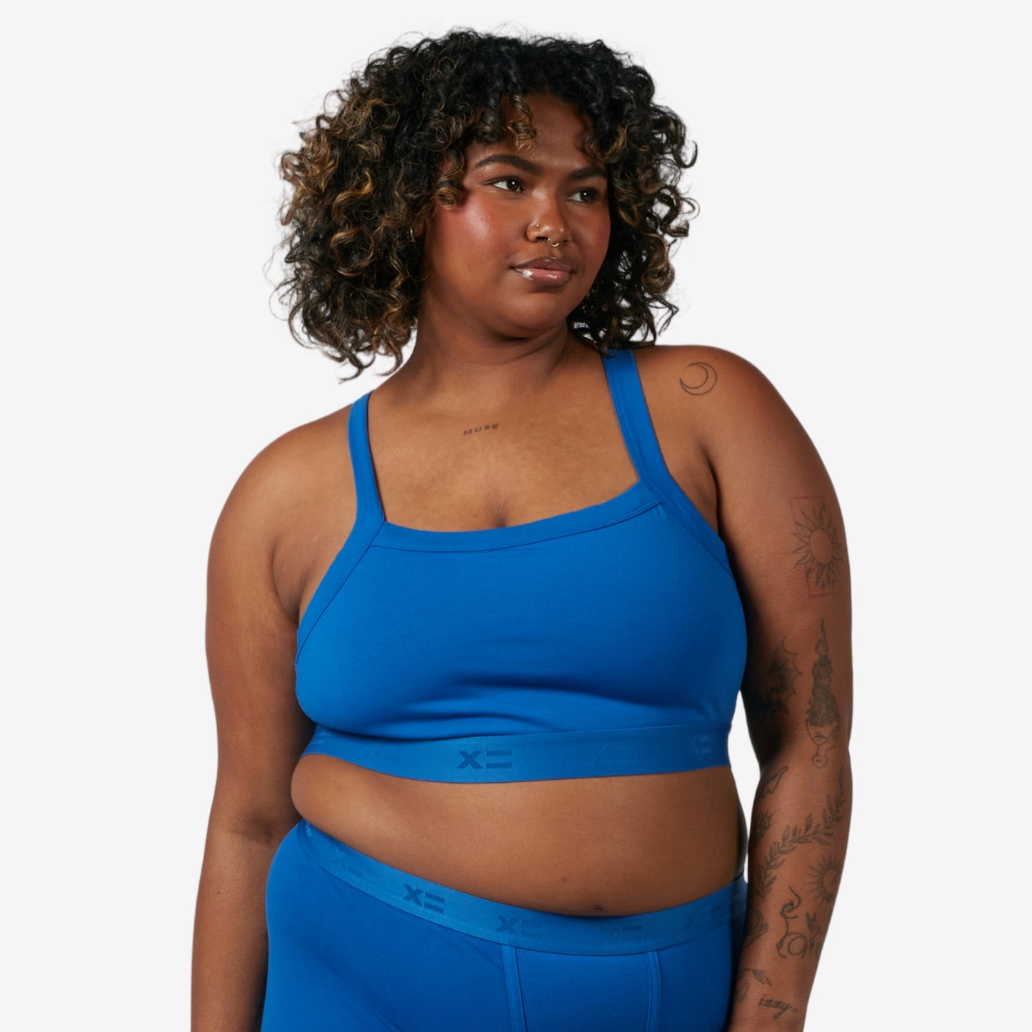 TomboyX Scoop Soft Bra - Ink Blue
