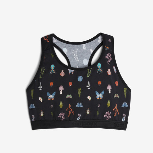TomboyX Racerback Soft Bra - Critter Board