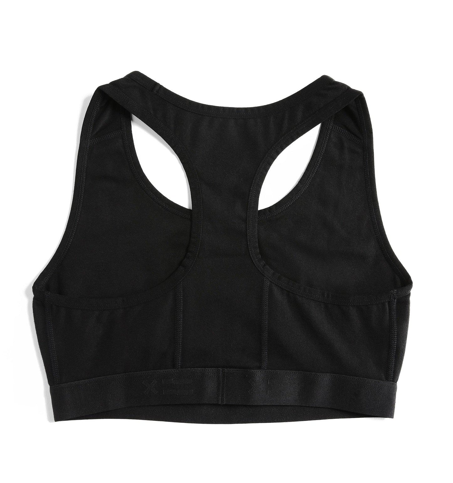 TomboyX Racerback Soft Bra - X= Black