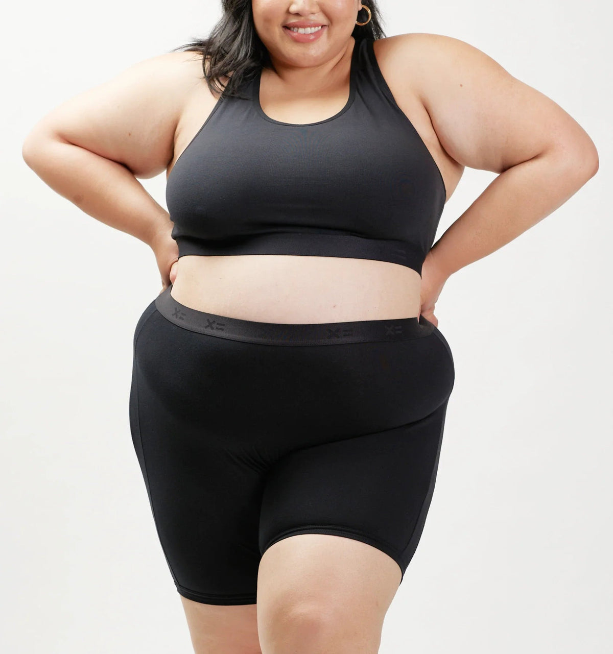 TomboyX Racerback Soft Bra - X= White