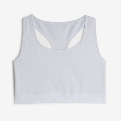 TomboyX Compression Plus Racerback - White
