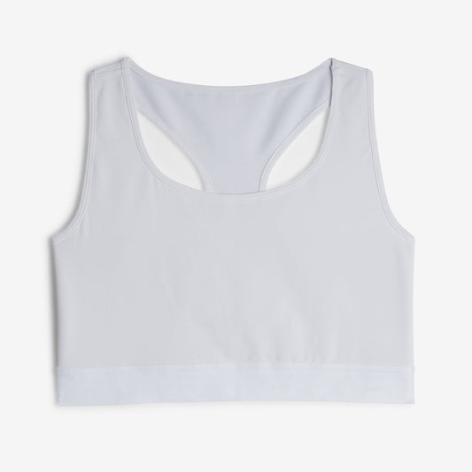 TomboyX Compression Plus Racerback - White