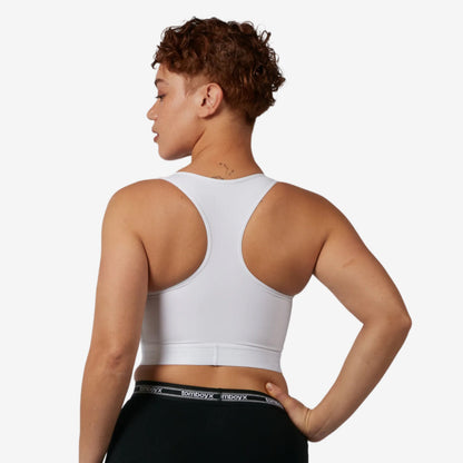 TomboyX Compression Plus Racerback - White