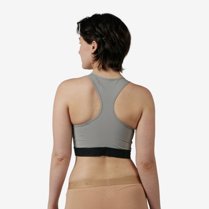 TomboyX Compression Plus Racerback - Ultimate Gray