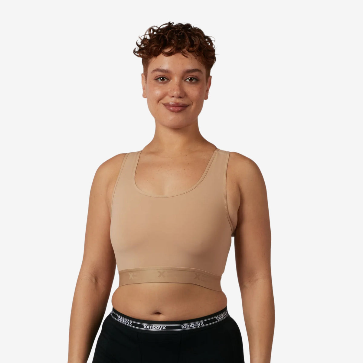 TomboyX Compression Plus Racerback - Chai