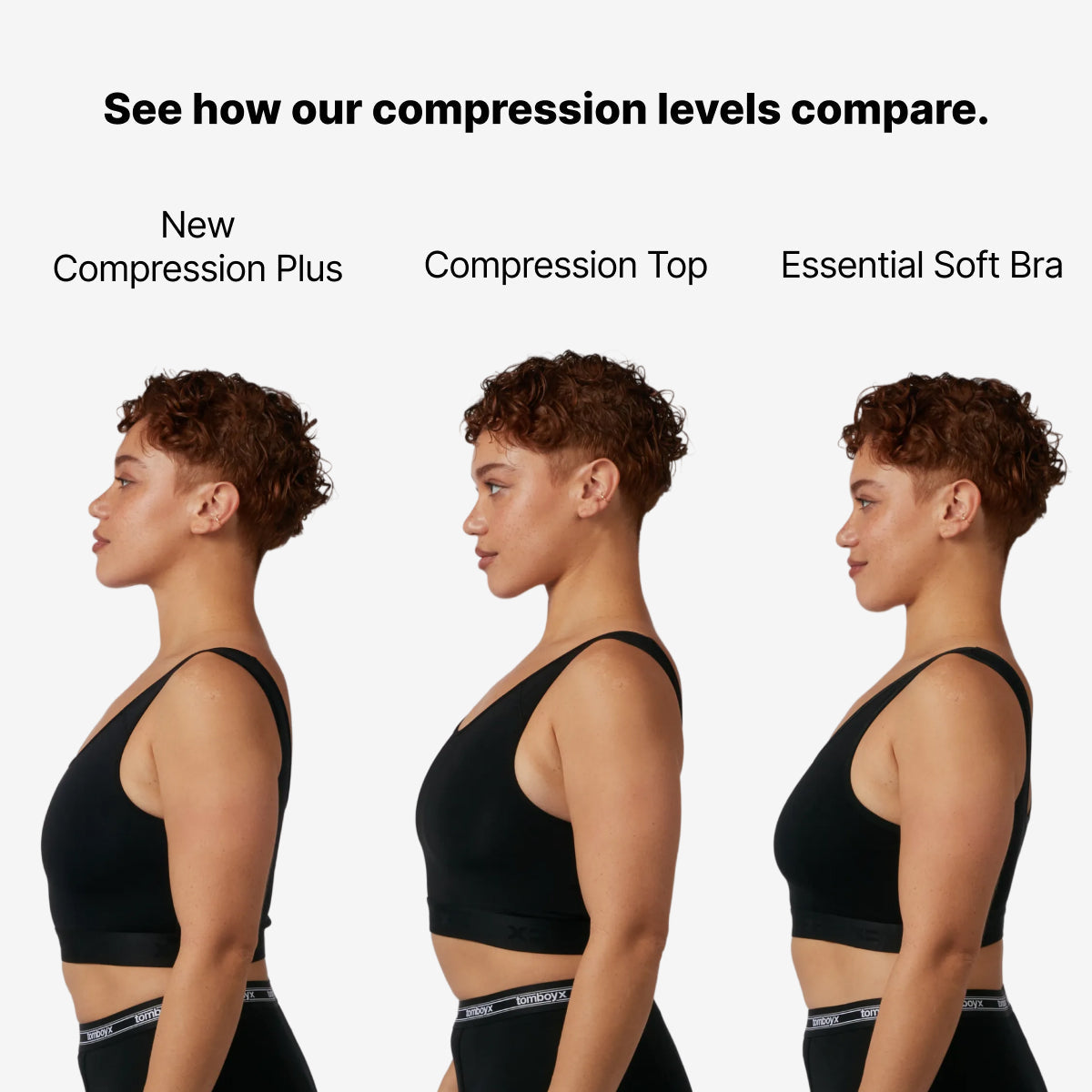 TomboyX Compression Plus Racerback - Chai