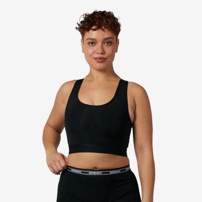 TomboyX Compression Plus Racerback - Black