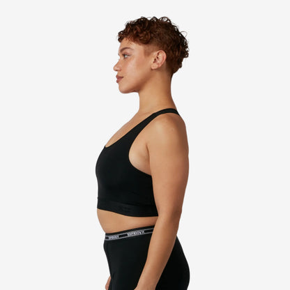 TomboyX Compression Plus Racerback - Black
