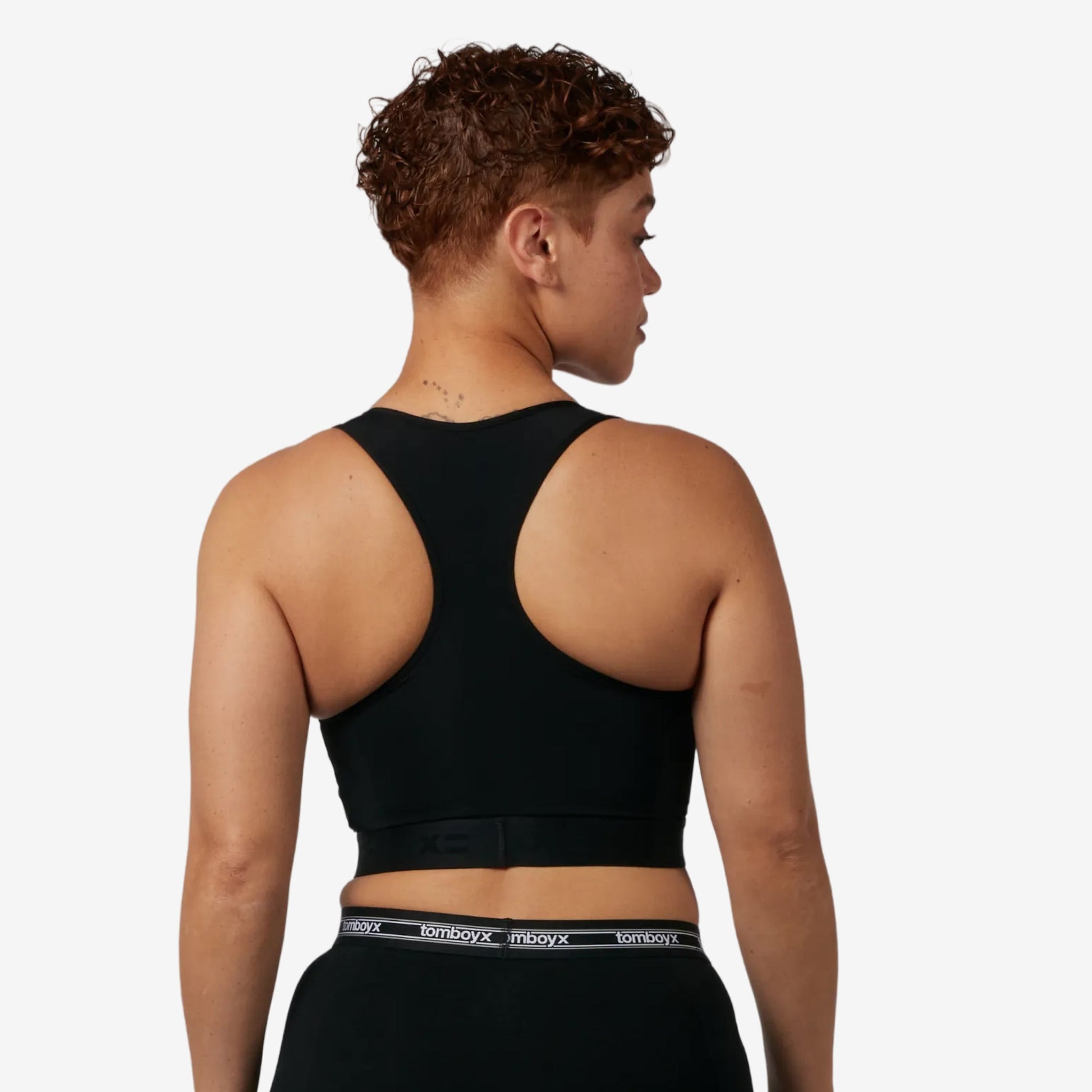 TomboyX Compression Plus Racerback - Black
