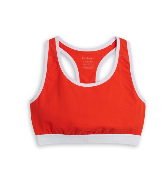TomboyX Racerback Soft Bra - Neon Flare