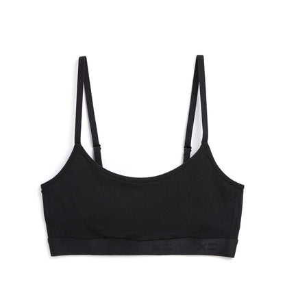 TomboyX Low Cut Soft Bra - X= Black